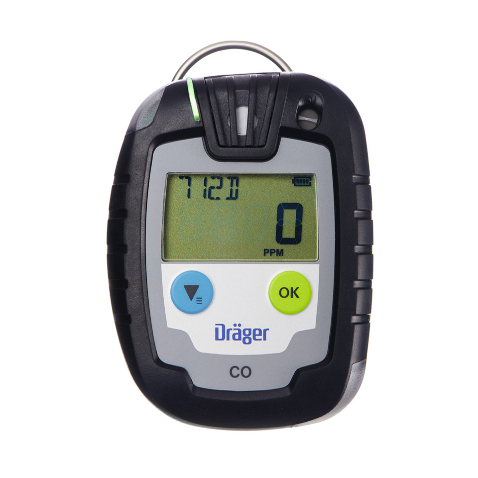 8326321 Dräger Pac&reg; 6000 The disposable personal single-gas detection device, Dräger Pac&reg; 6000, measures CO, H2S, SO2 or O2 reliably and precisely, even in the toughest conditions. The robust design, quick sensor response times, and a powerful battery ensure maximum safety for up to two years with virtually no maintenance required.