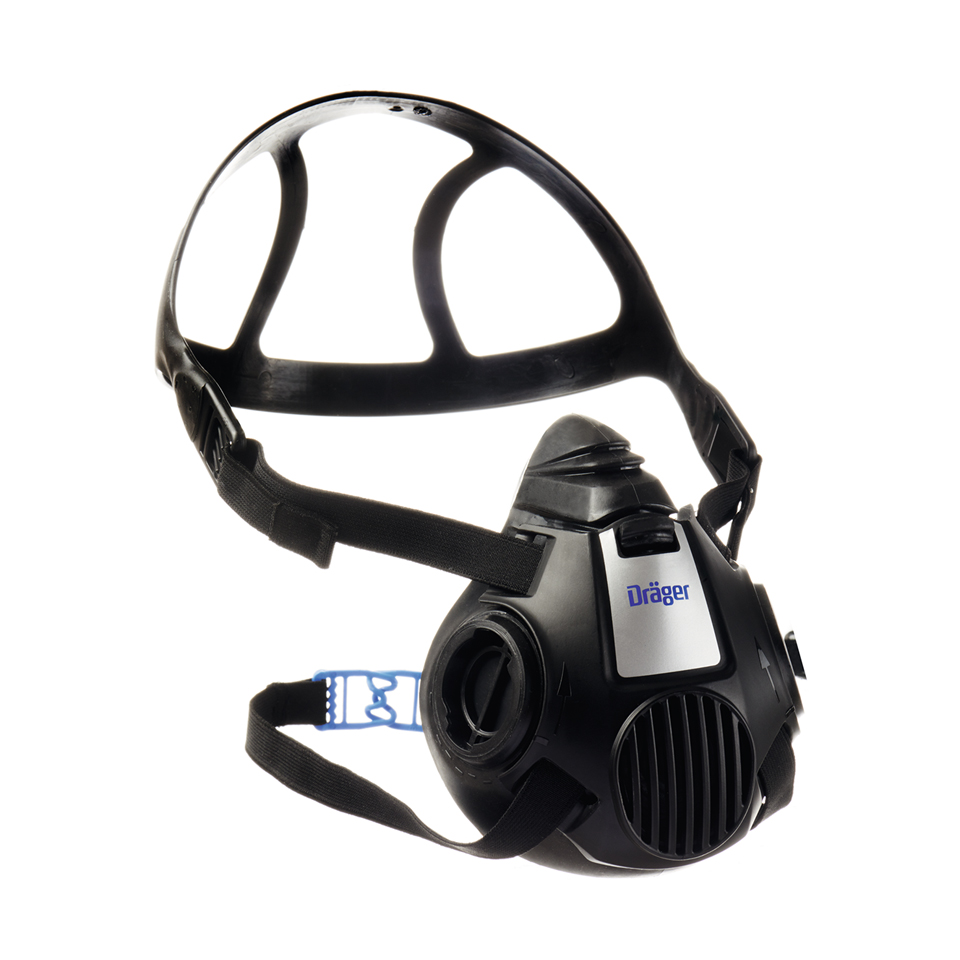 R55351 Dräger X-plore&reg; 3500 A perfect combination of durability, protection and comfort. For harsh conditions and long duration use, the Dräger X-plore 3500 half mask is the first choice.