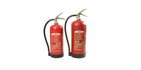 Portable foam extinguishers