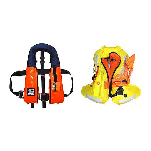 SG05483 Secumar Golf 275 Twin SOLAS SPR PLB Life Jacket 275N SOLAS approved life jacket for industrial and professional application, for water engineering, inland waterways, offshore, high seas. Suitable for work with particularly high mechanical loads for the life jacket as well as for work on welding equipment. Integration possibility for the EPIRB Sea Marshall sMRT AU9 and AU10.