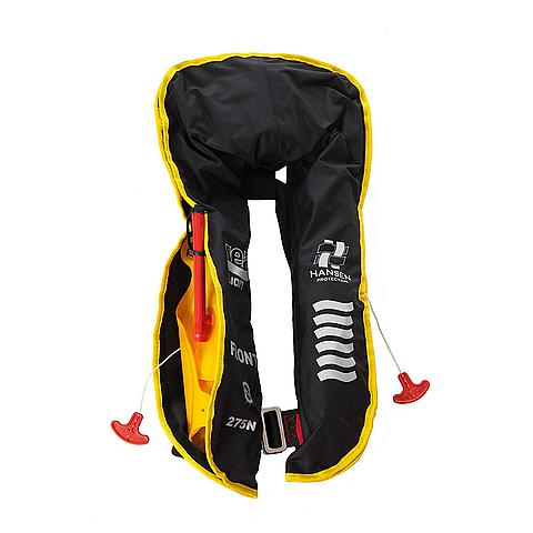 SG05212 Hansen Sea Lion Life Jacket 275N Standard The Hansen Sea Lion Life Jacket is specially designed for use as a combined working/abandonment life jacket.