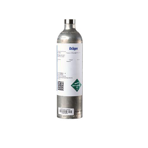 Calibration gas 100 ppm IC4H8 in A, content 34 liter Isobutylene