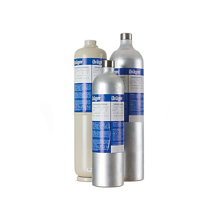 Calibration gas 60 liter cylinder, 57% LEL CH4, 100 ppm CO, 15 PPM H2S ...