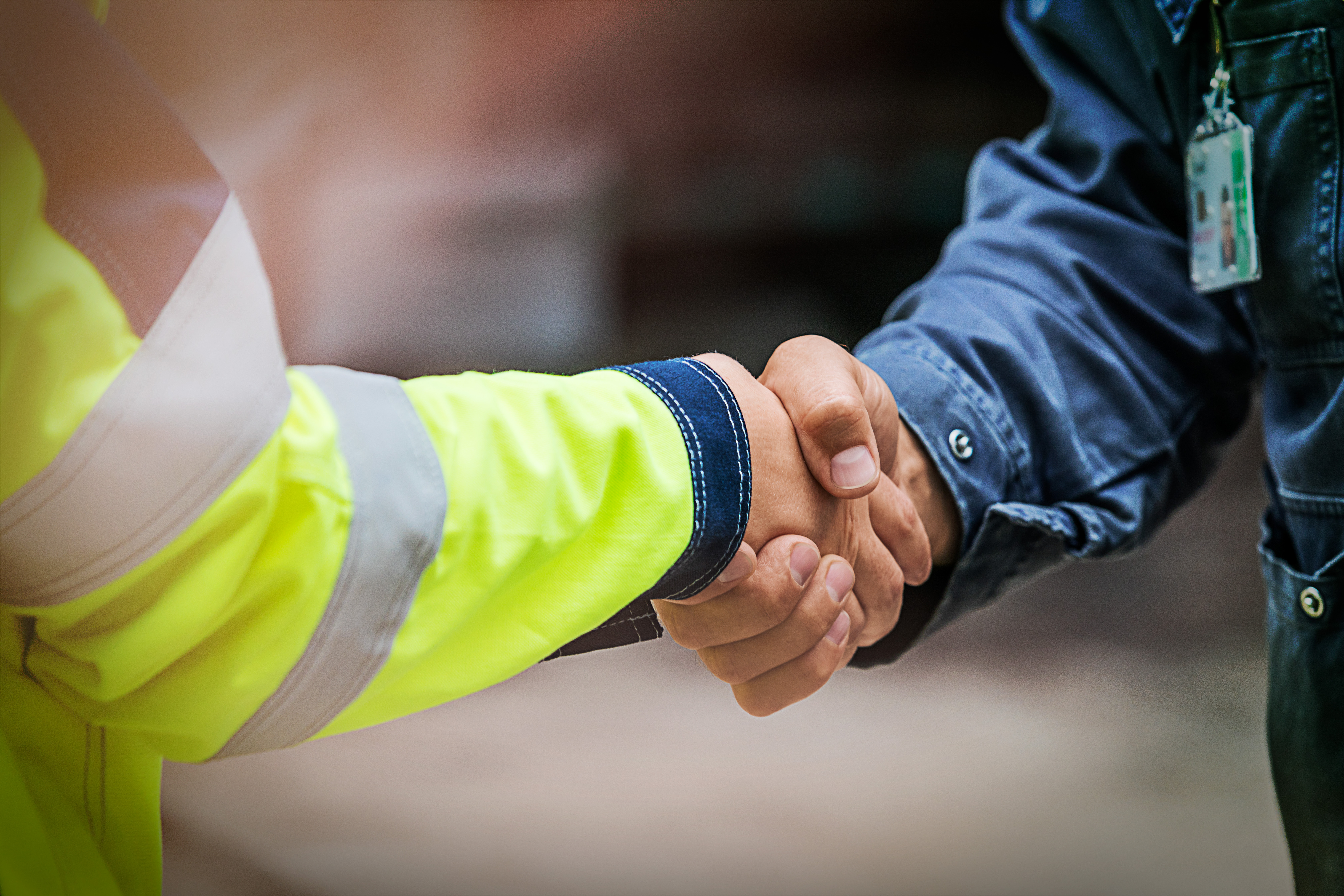People shaking hands