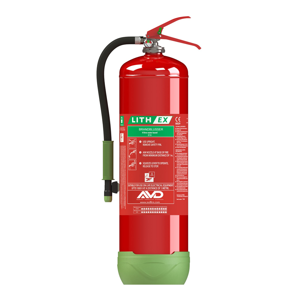 Portable Lithium-Ex AVD extinguishers