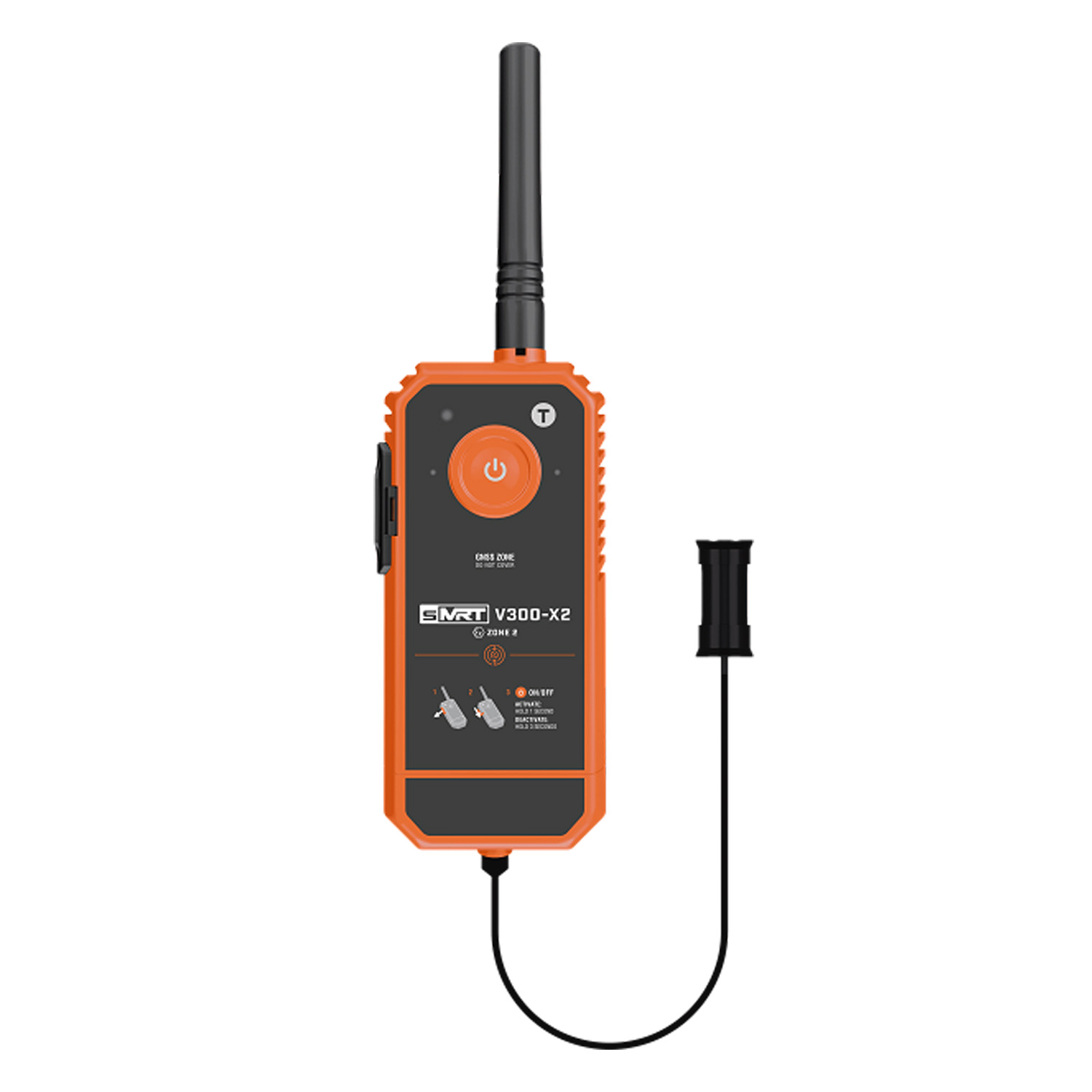 20150055 Man Over Board sMRT V300-X2 PLB The Zone 2 approved sMRT V300-X2 is a commercial-grade Maritime Safety Locator Device (MSLD) featuring AIS, VHF DSC, and the 121.5 MHz emergency frequency for improved localised alerting, tracking, and recovery. With both manual and automatic water-activated activation, on immersion for 2 seconds, it enhances the speed and efficiency of MOB recovery.