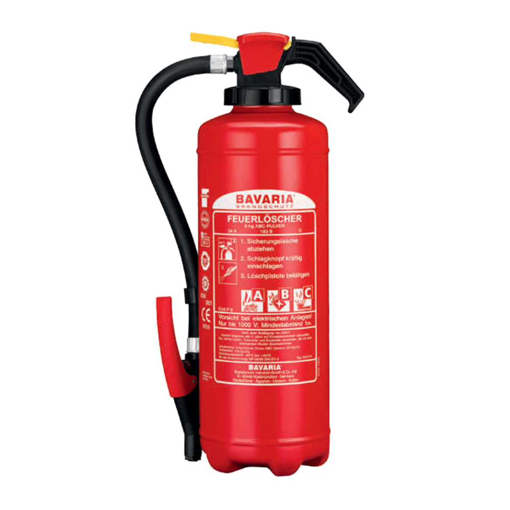 SG00155 Dräger Powder Extinguisher 12 kgs ABC (cartridge) The Dräger powder extinguisher is an all-purpose fire extinguisher and is especially suited for flammable liquids and fires involving flammable gases such as methane, propane, hydrogen, natural gas and many others. Dry powder fire extinguishers are recommended for mixed fire environments because they cover type A, B and C fires.