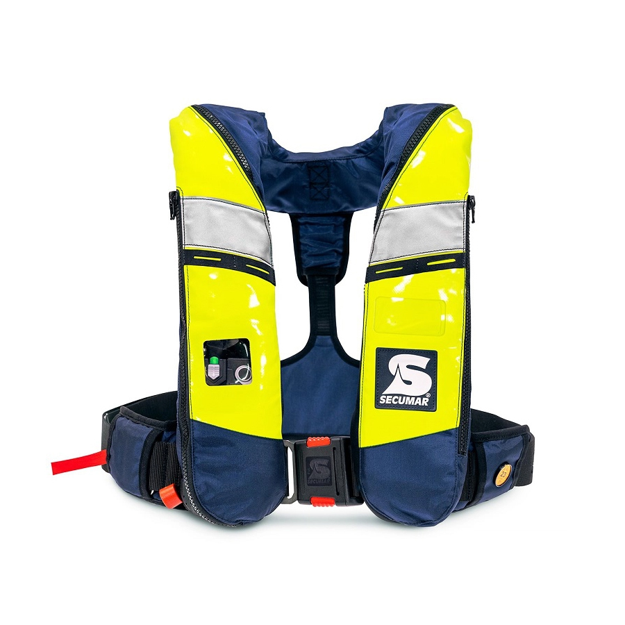 Secumar Auto Capsules Secumar Sierra 300 Neon Automatic Reddingsvest, SG05481 | Dräger