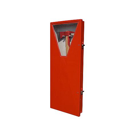 SG02005 Safety Cabinet for fireman's axe: DMO-137 Cabinet to store firemen's axe. Fireman's axe needs to be ordered separately.
