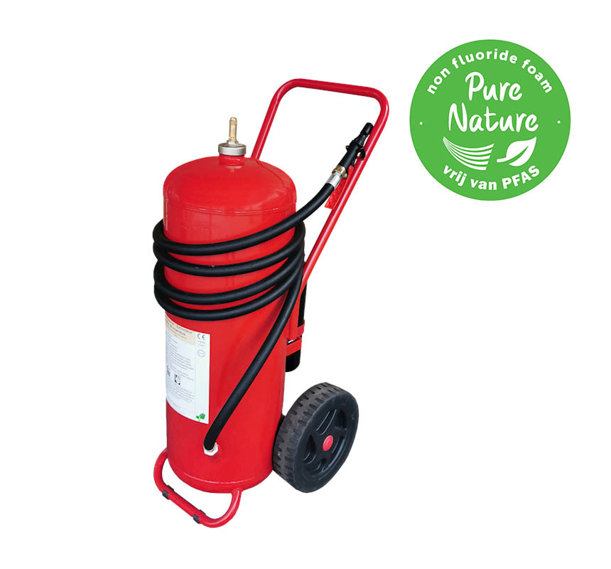 Fluorvrije Schuimbluswagen 50 liter AB (externe drukcilinder)