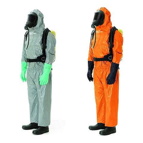 R57378 Dräger SPC 3800 Chemical protective suits are used whenever and wherever a person’s skin has to be protected from the harmful effects of hazardous liquids. If there is a risk that the entire body may come into contact with solid or liquid chemicals, complete coveralls are the only way to ensure full protection.
